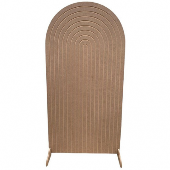 CAPA DE PAINEL ROMANO MARROM MDF 2X1M