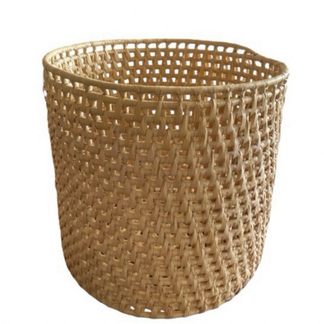 CESTO CACHAPO FIBRA NATURAL G 30X30