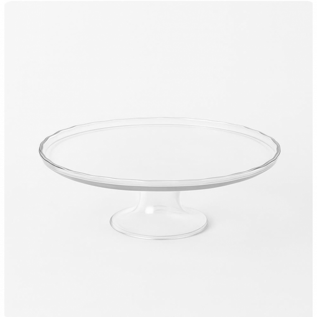 BANDEJA DE ACRILICO TRANSPARENTE P 20X8