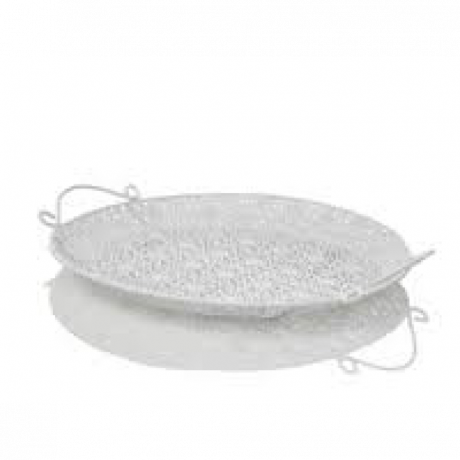 BANDEJA REDONDA RENDA G 33X33