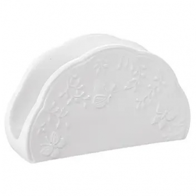 PORTA GUARDANAPO PORCELANA 