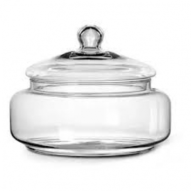 BOMBONIERE TRANSPARENTE 11CM