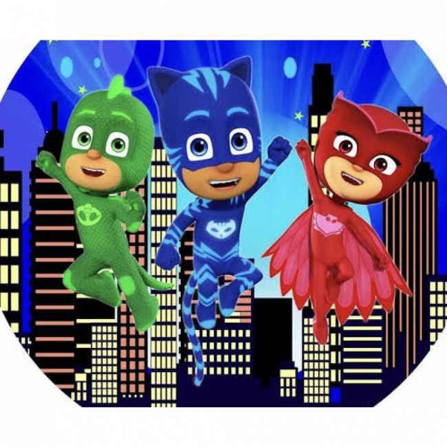 TELA PJ MASKS 4M LAR X 3M ALT