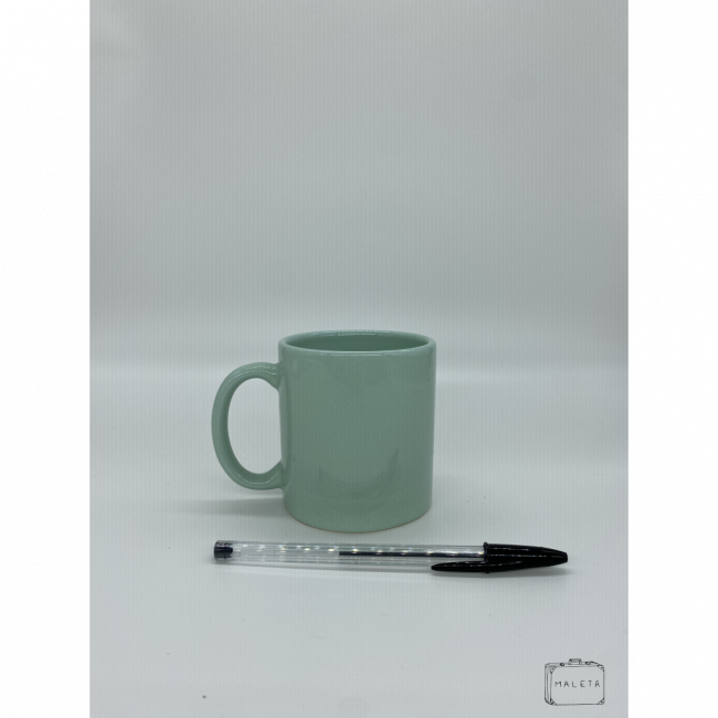 CANECA SIMPLES VERDE ÁGUA