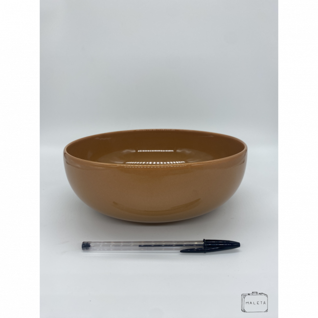 SALADEIRA DE CERÂMICA TERRA