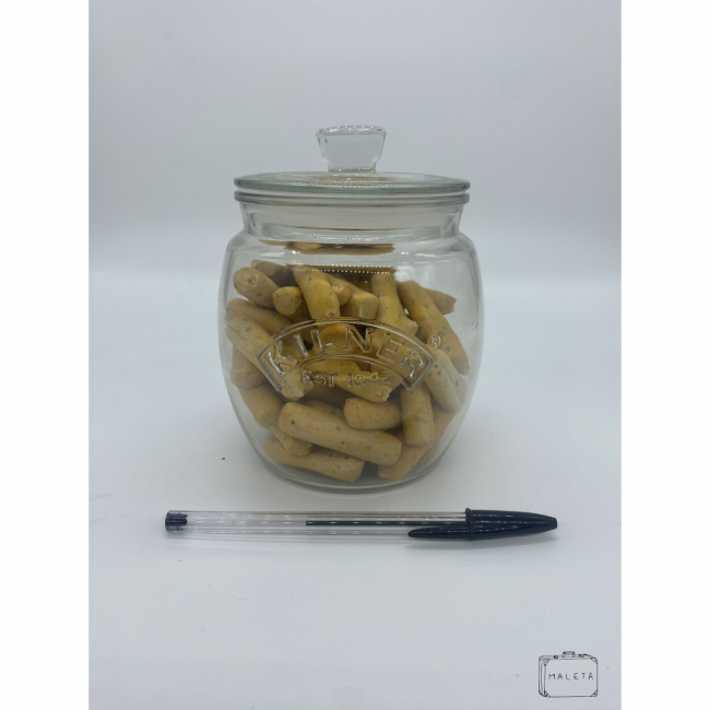 PORTA-MANTIMENTO DE VIDRO KILNER PEQUENO URSINHO POOH