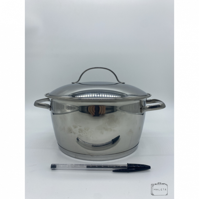 CAÇAROLA MÉDIA DE INOX