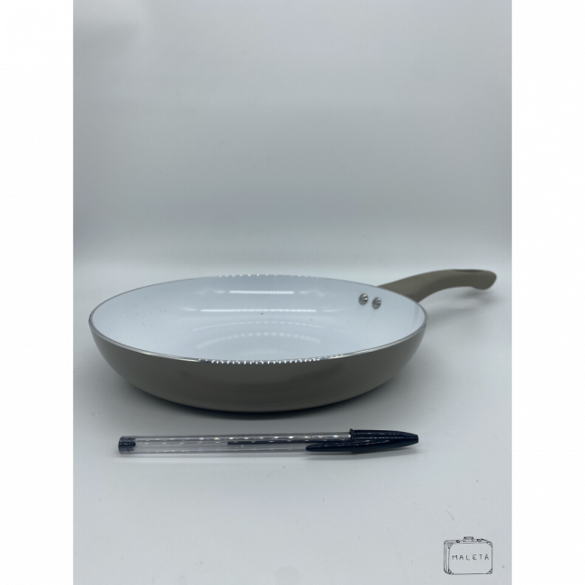 FRIGIDEIRA SIMPLES GRANDE AREIA COM INTERIOR BRANCO