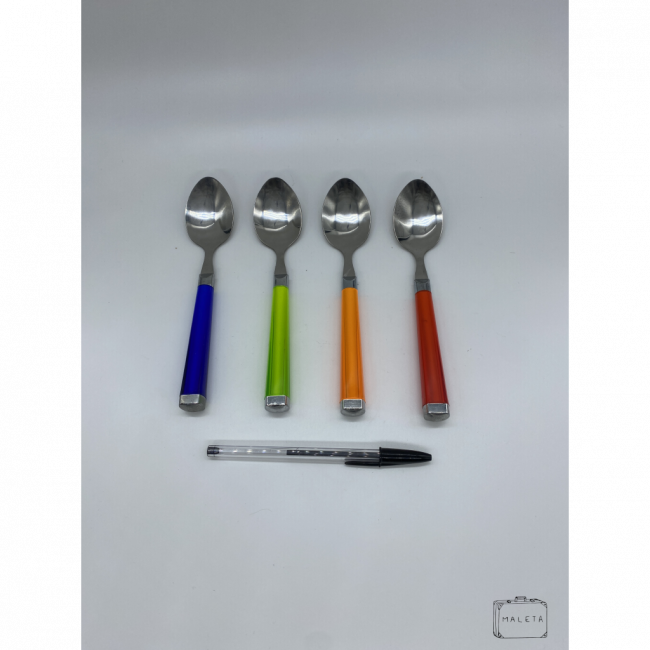 COLHERES CABO NEON (24 PEÇAS)