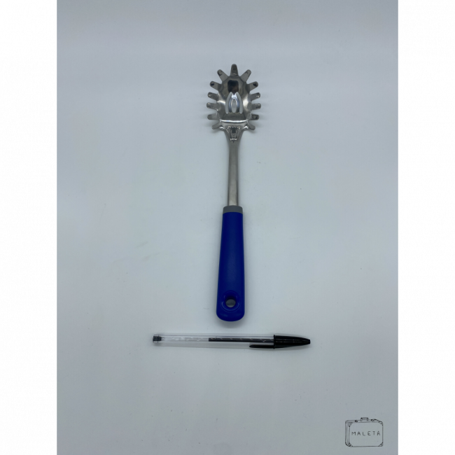 PEGADOR DE MACARRÃO CABO AZUL