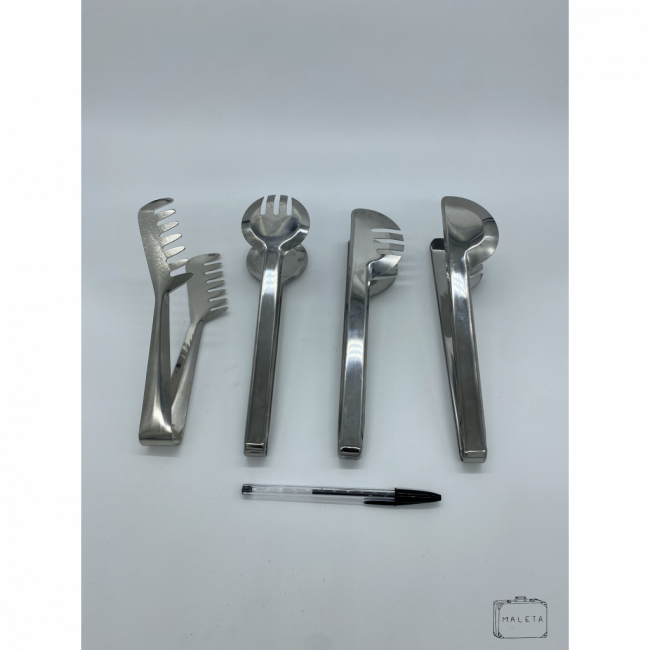 PEGADOR DE SALADA INOX MÉDIO