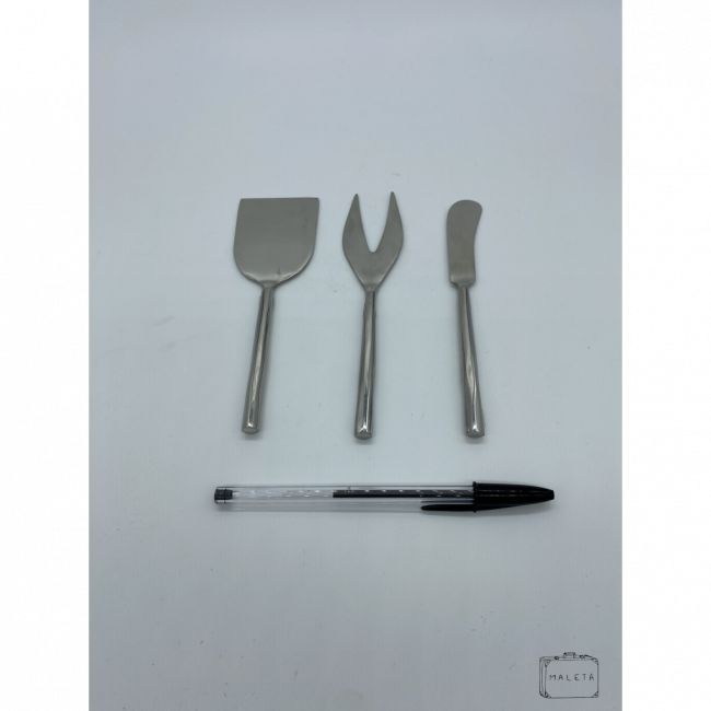 JOGO UTENSÍLIOS PARA QUEIJO (03 PEÇAS)