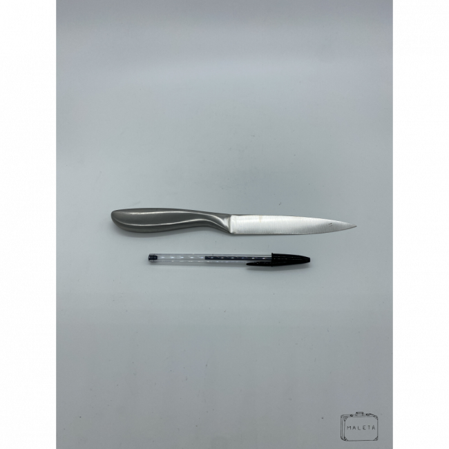 FACA INOX CABO ESCOVADO PEQUENO