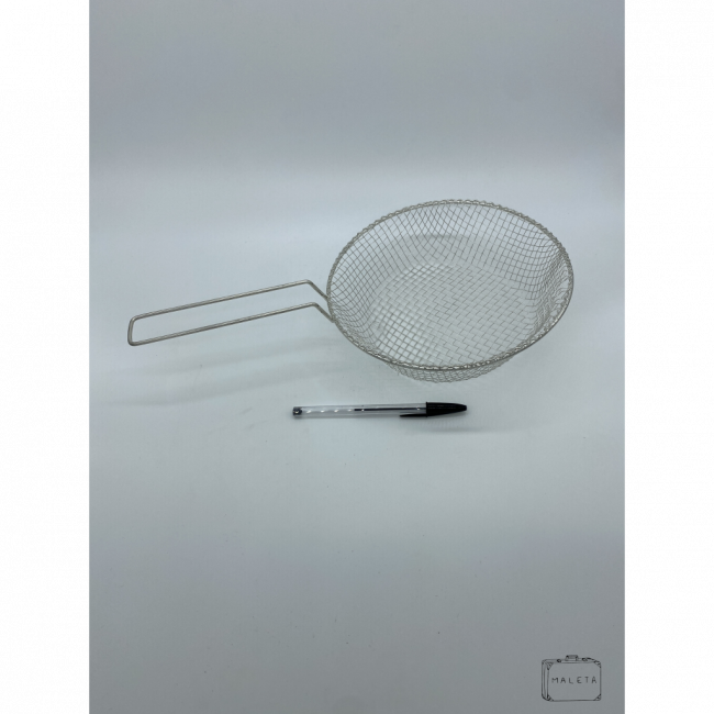 CESTA PARA FRITURA INOX MÉDIO