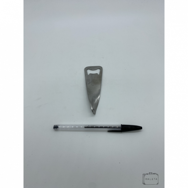 ABRIDOR DE GARRAFA INOX TORCIDO