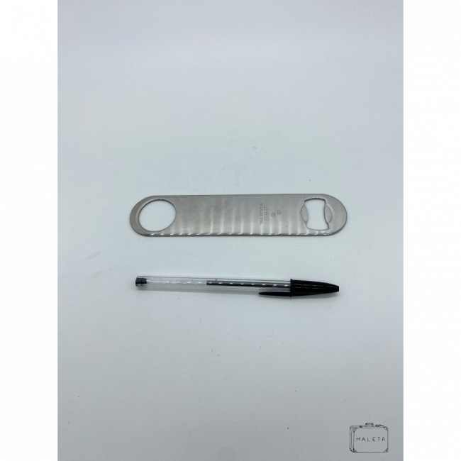 ABRIDOR DE GARRAFA INOX SIMPLES GRANDE