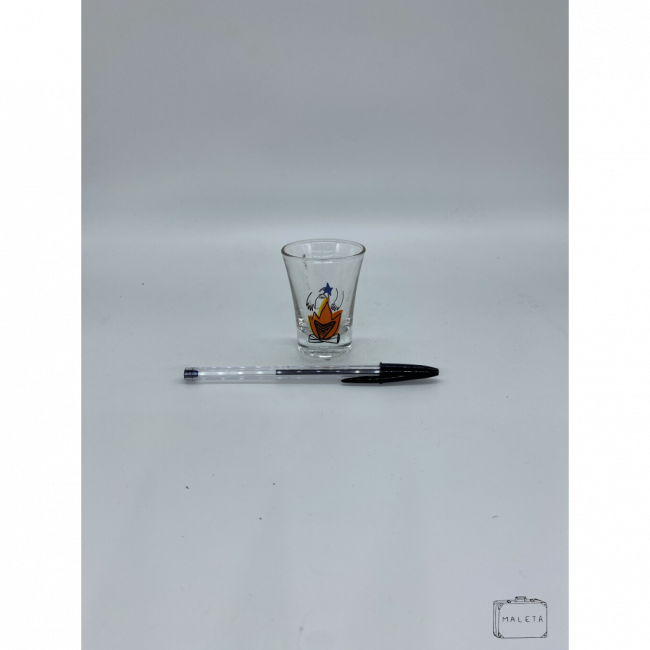COPO SHOT DESENHO FOGUEIRA