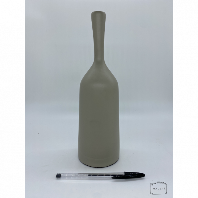 VASO CERÂMICA AREIA \