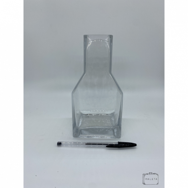 VASO VIDRO CAIXA DE LEITE AMERICANO
