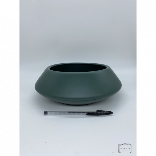 CACHEPÔ BAIXO VERDE MUSGO