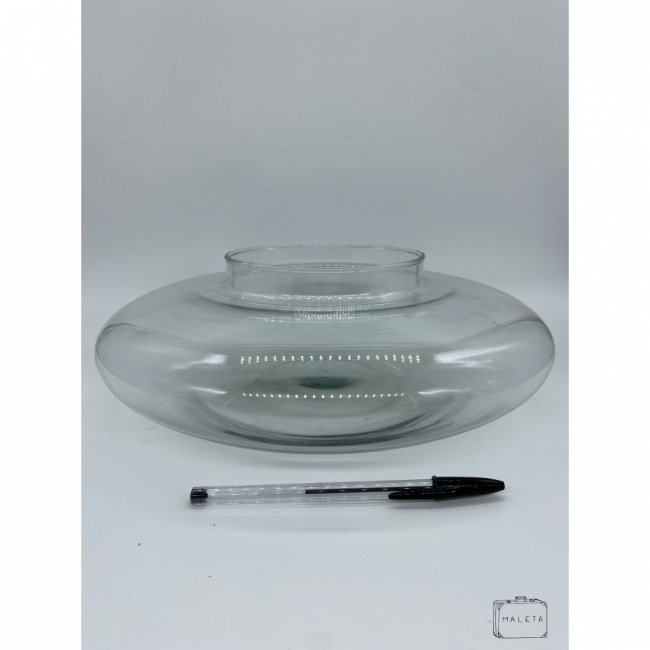 VASO VIDRO DISCO VOADOR
