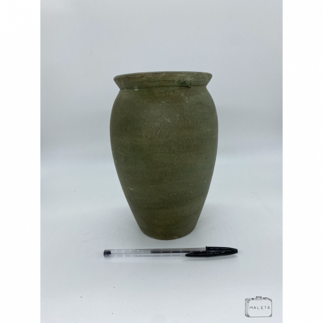VASO CERÂMICA VERDE \