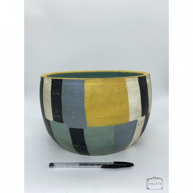 VASO CERÂMICA CORES \