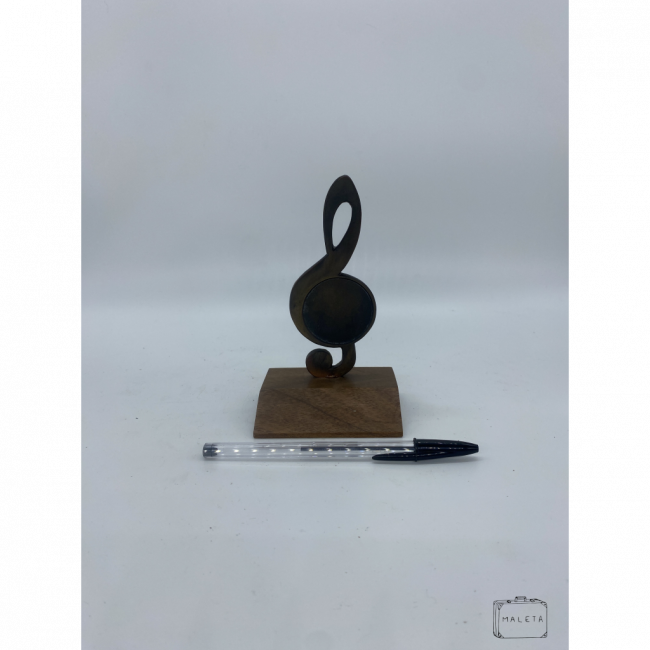 TROFÉU CLAVE DE SOL OURO VELHO