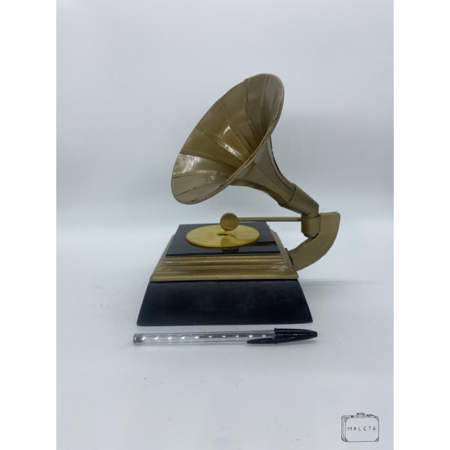 TROFÉU VITROLA OURO VELHO