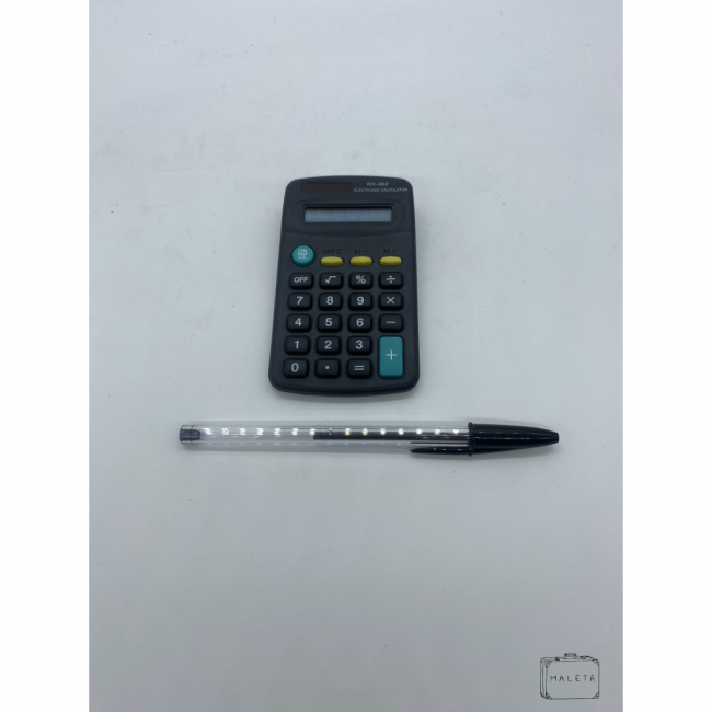 CALCULADORA PRETA SIMPLES PEQUENA