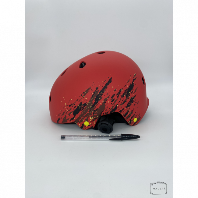 CAPACETE ESPORTIVO VERMELHO
