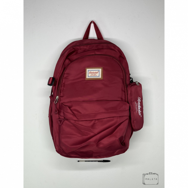 MOCHILA VERMELHA TACTEL
