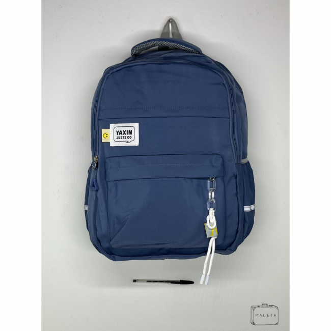 MOCHILA AZUL TACTEL