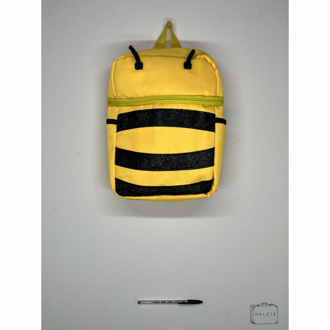 MOCHILA INFANTIL PEQUENA ABELHA