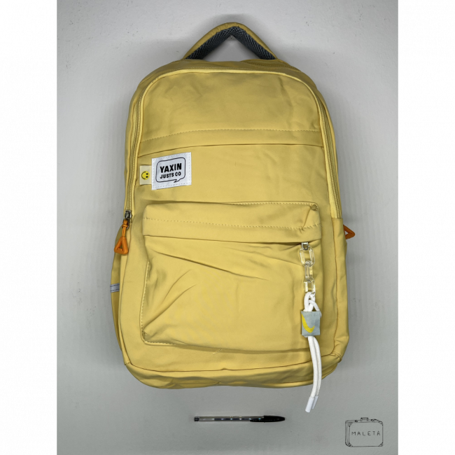 MOCHILA AMARELA TACTEL - YAXIN