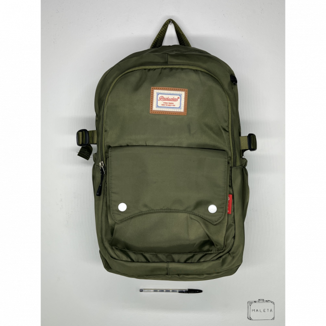 MOCHILA VERDE MUSGO TACTEL - BAOLUOLAR