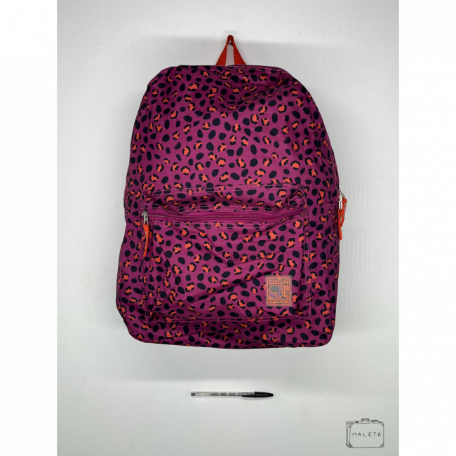 MOCHILA ROSA ONCINHA - CLIO STYLE