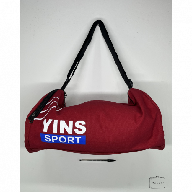 BOLSA TRANSVERSAL VERMELHA - YINS SPORT