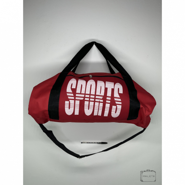 BOLSA TRANSVERSAL VERMELHA SPORTS