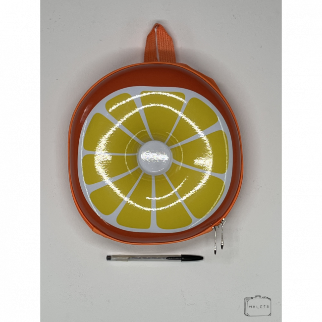 MOCHILA INFANTIL RODELA DE LARANJA