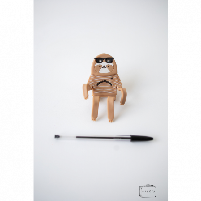 APOIO DE LIVRO GUAXINIM ÓCULOS LED