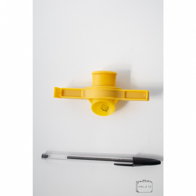 PRENDEDOR DE SACO DE COZINHA AMARELO