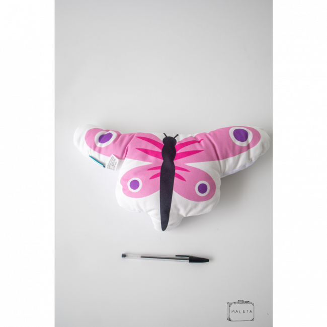 LIBÉLULA ALMOFADA ROSA