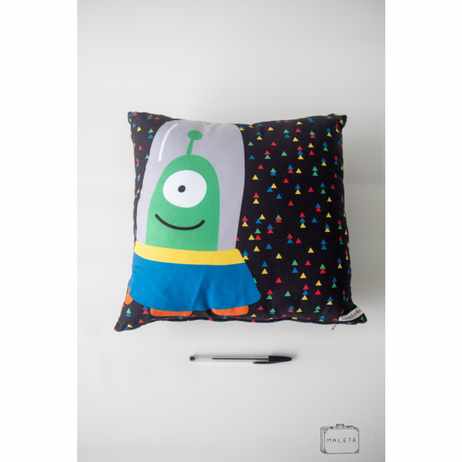 ALMOFADA ET NAVE ESPACIAL - 39X39