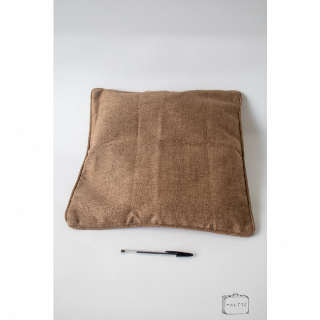 ALMOFADA MARROM - 45X45
