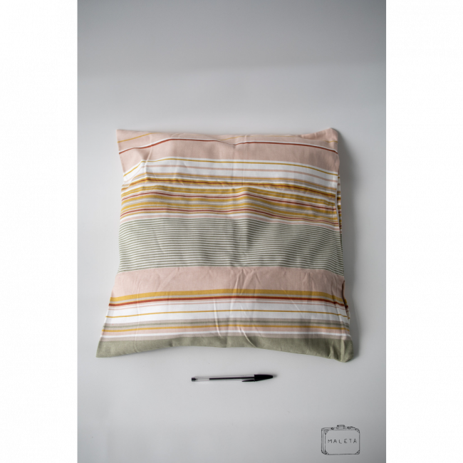 ALMOFADA LISTRADA - 50X50