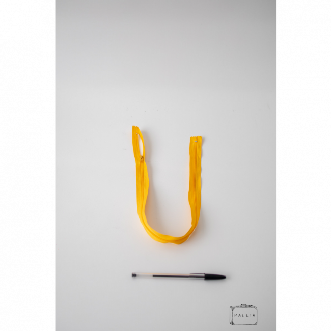 ZÍPER AMARELO 63CMX2CM