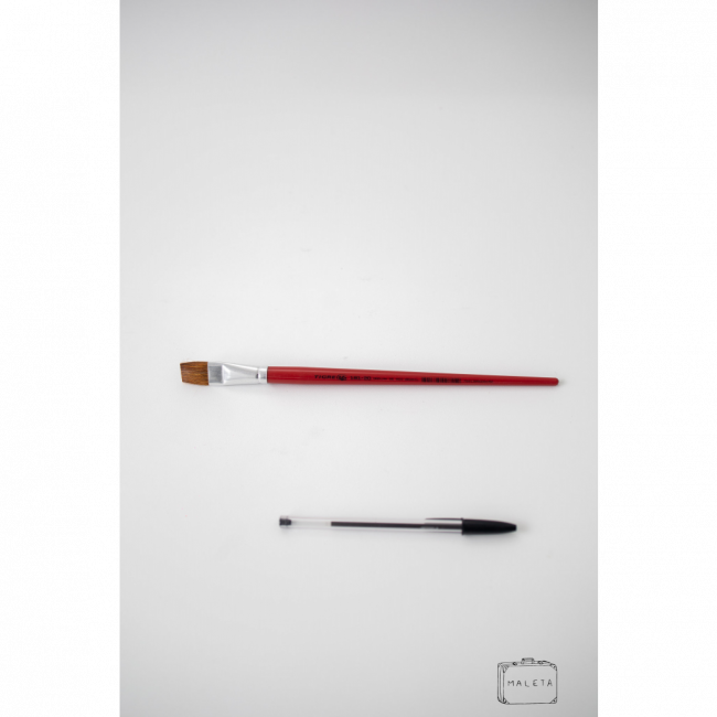 PINCEL DE PINTURA CABO VERMELHO - Nº20