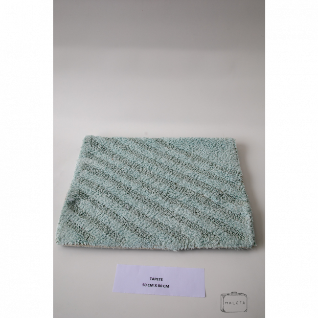 TAPETE VERDE MENTA - 0,50X0,80