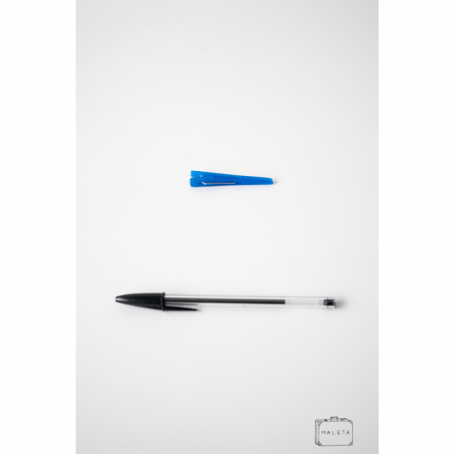 PRESILHA BICO DE PATO (SALÃO) AZUL